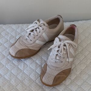 Ecco Ahletic Leather Shoes Tan Colors